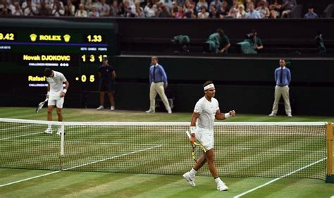 Wimbledon 2018: Novak Djokovic Rafael Nadal Semi Final ...