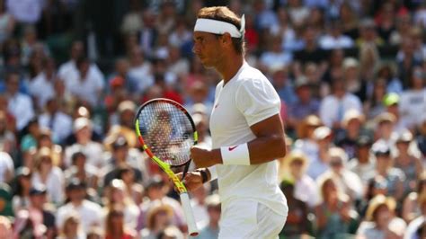 Wimbledon 2018: Rafa Nadal   De Miñaur, en directo