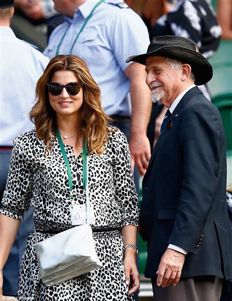 Wimbledon WAGs Kim Murray and Mirka Federer both opt for ...