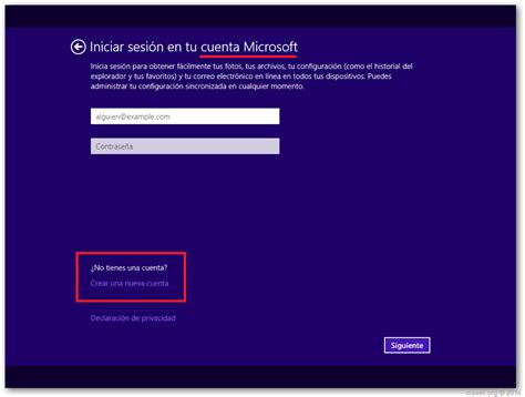 WIN0104 – Iniciar sesión sin cuenta Microsoft durante la ...