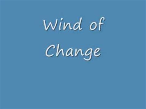 Wind of Change   YouTube