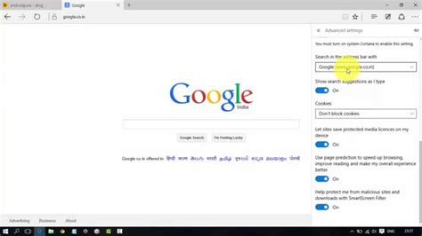 Windows 10: Change Default search to Google from Bing in ...