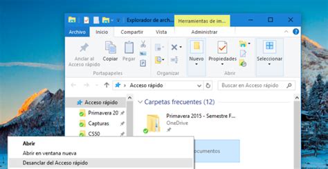 Windows 10 | Eliminar Acultar Los Archivos Recientes Del ...