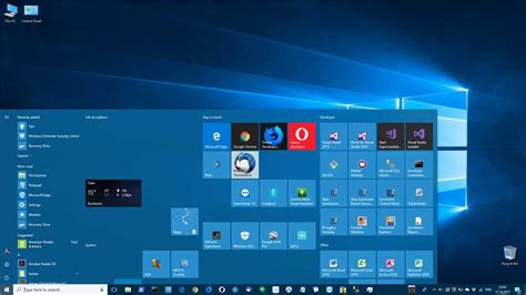 Windows 10 Fall Creators Update et le menu Démarrer ...