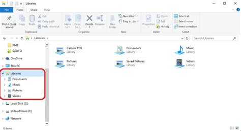 Windows 10   Habilitar bibliotecas en el explorador de ...