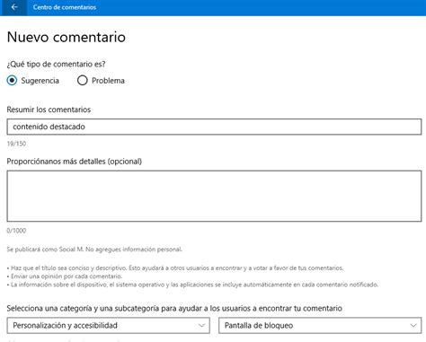 Windows 10   Información de imágenes de Contenido ...