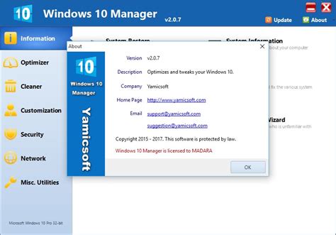 Windows 10 Manager 2.1.9 [Multilenguaje]   LegionProgramas