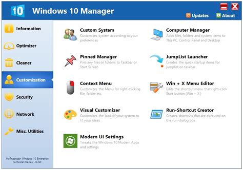 Windows 10 Manager 2.2.6 Final [Keygen incluido] [Multi ...