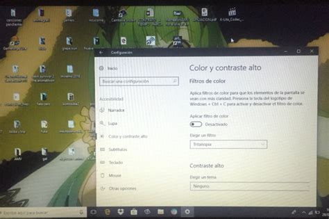 Windows 10 | Pantalla se puso en blanco y negro ...
