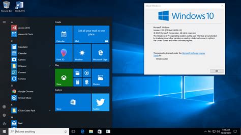 Windows 10 x64 8in1 RS3 1709 Build 16299.19 en US Oct 2017 ...