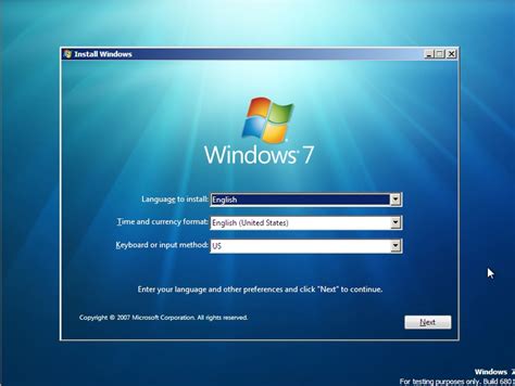Windows 7 Install Screenshots | Sean s Stuff