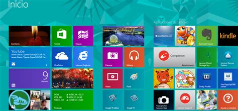 Windows 8   Pantalla de inicio