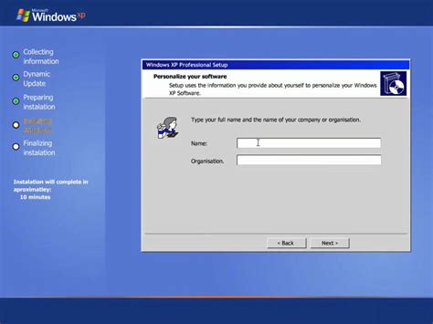 Windows XP   Step By Step Install   YouTube