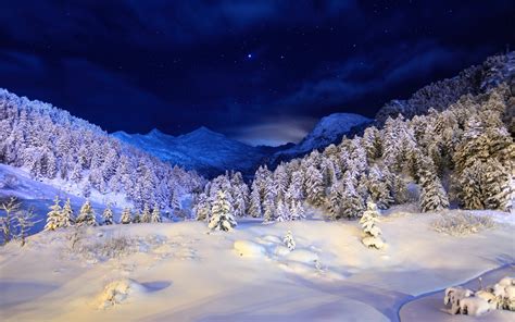 Winter Landscape Wallpaper Full HD | wallpaper.wiki