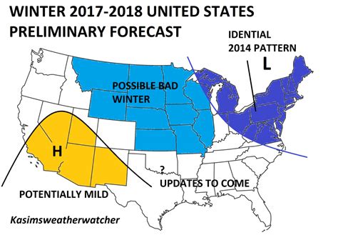 Winter Snow Forecast 2017 2018
