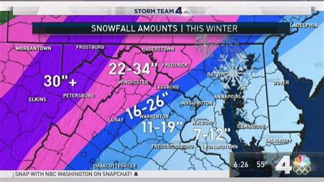 Winter Weather Forecast: 11 19  of Snow Expected in DC ...