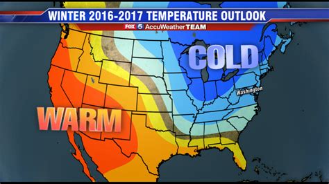 Winter Weather Forecast 2016 2017 for Virginia, Maryland ...