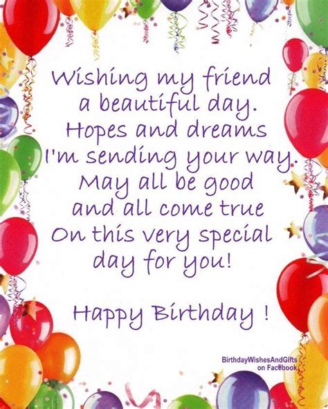 Wishing My Friend A Beautiful Birthday Pictures, Photos ...