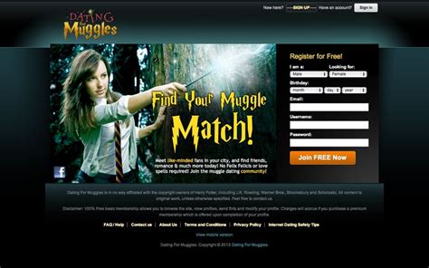 Wizardly Dating Sites : harry potter fans
