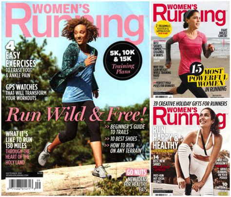 Women s Running Magazine subscription only $6.99 a year