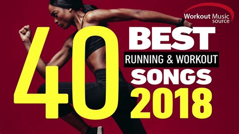 WOMS // 40 Best Running and Workout Songs 2018   YouTube