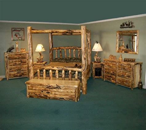 Wonderful Rustic Bedroom Interior Design Style with Wood ...