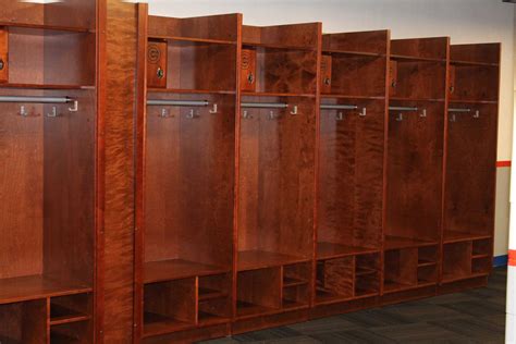 Wood Sports Locker Installation: South Bend Silver Hawks ...