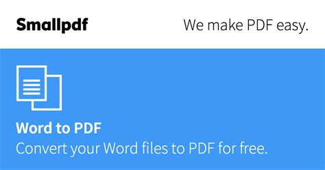 Word to PDF   Convert your DOC to PDF for Free Online
