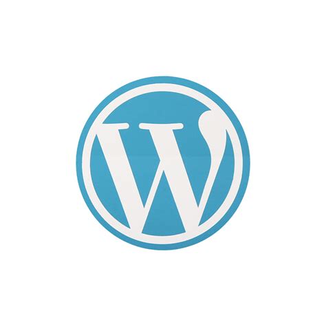 WordPress Round Sticker – WordPress Swag Store