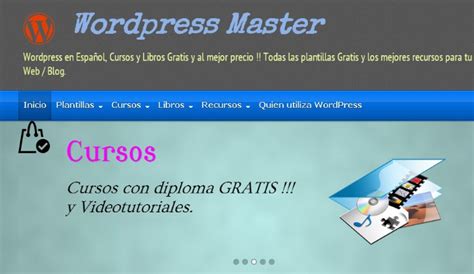 Wordpressmaster, Sitio web con themes y cursos gratis para ...
