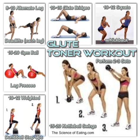 Workout Glute Toner  2  | Exercise | Pinterest | Workout ...