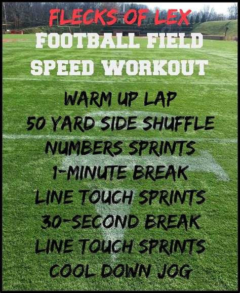Workout Wednesday: Football Field Speed Workout | Running ...