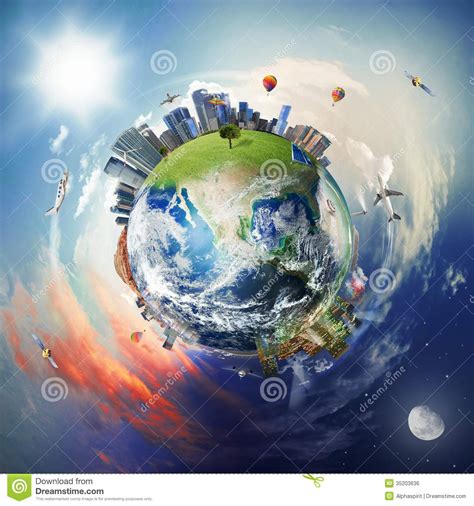 World business stock photo. Image of earth, cloud, energy ...