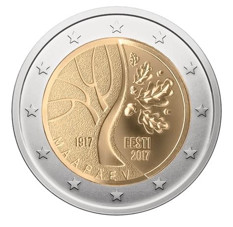 World Coins   Estonia Celebrates Independence with New 2 ...