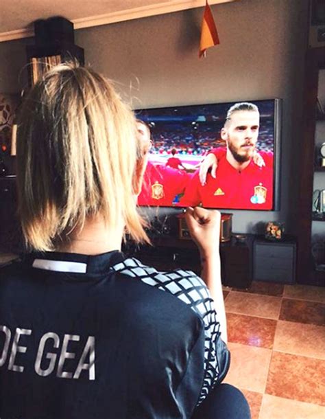 World Cup 2018: David de Gea’s girlfriend wears his shirt ...
