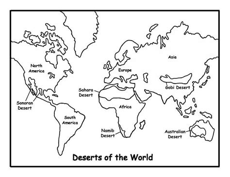 World Map Coloring Pages   AZ Coloring Pages