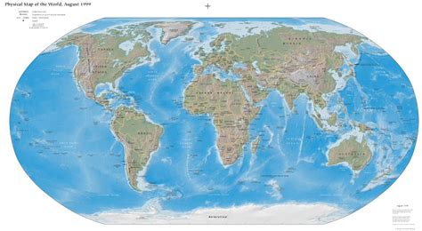 World Map  Physical Worldmap   PDF  : Worldofmaps.net ...