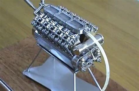 World s Smallest V 12 Engine That Can Literally Fit In ...