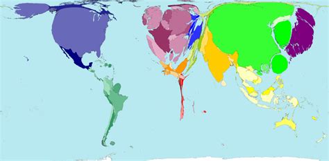 WorldMapper: mapas del mundo diferentes | Aryse