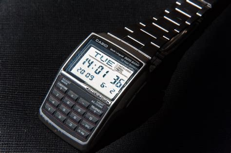 Wrists On With Casio s Old School Calculator Watch | WIRED