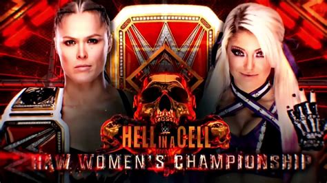 WWE Hell In A Cell 2018: Ronda Rousey vs. Alexa Bliss ...