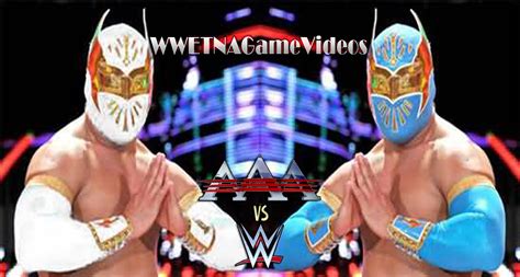 WWE vs. AAA Lucha Libre 2015   SIN CARA vs. MYZTEZIZ   WWE ...