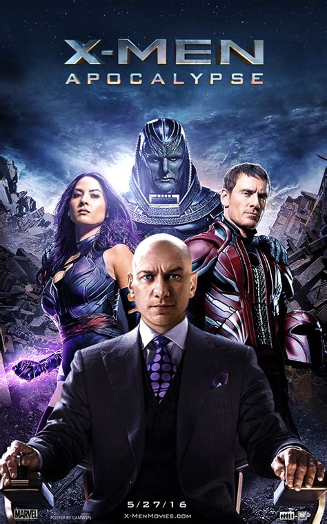 X Men: Apocalypse  2016    Poster by CAMW1N | X Men ...