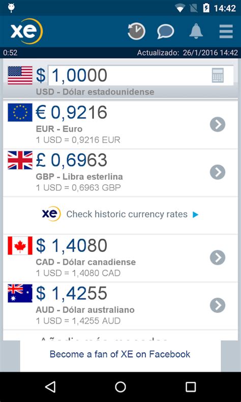 XE Currency   Aplicaciones de Android en Google Play