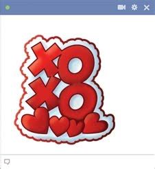 XOXO Emoticon | Symbols & Emoticons