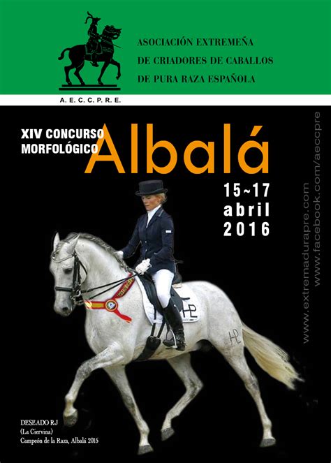 XVIII Feria del caballo de Albalá del 15 al 17 de abril ...