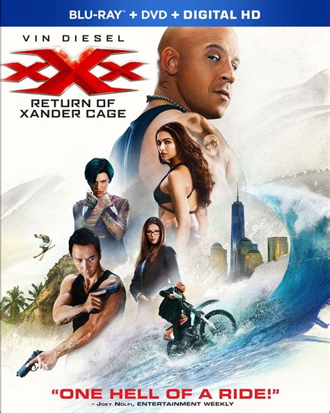 xXx: Return of Xander Cage DVD Release Date May 16, 2017