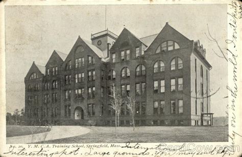 Y.M.C.A.Training School Springfield, MA Postcard