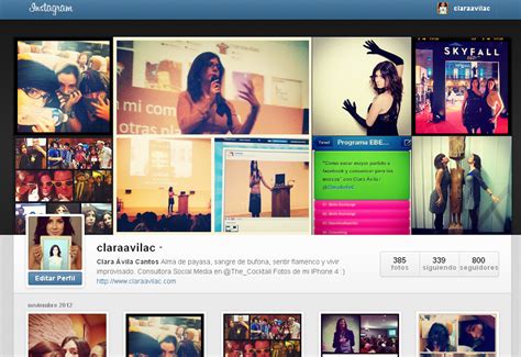 Ya están disponibles los perfiles web en instagram