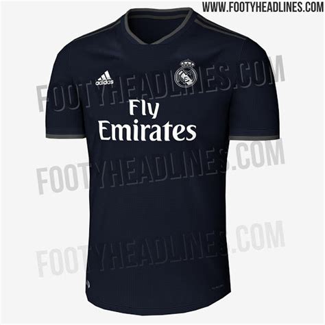Ya se conoce la segunda camiseta del Real Madrid 2018 2019